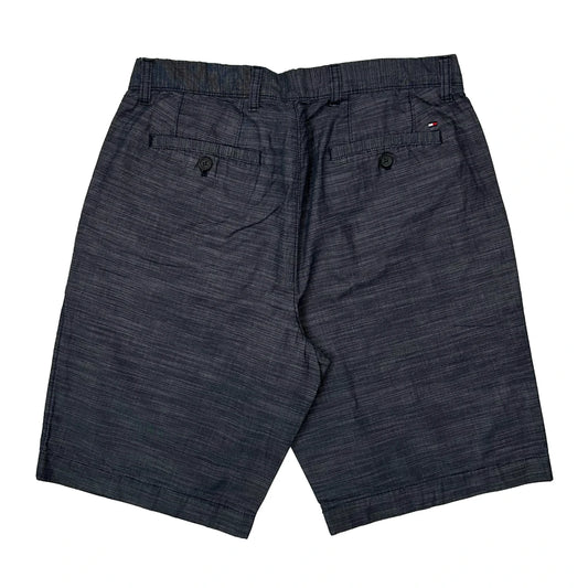 Tommy Hilfiger Chino Shorts - 32W 11L Grey Cotton