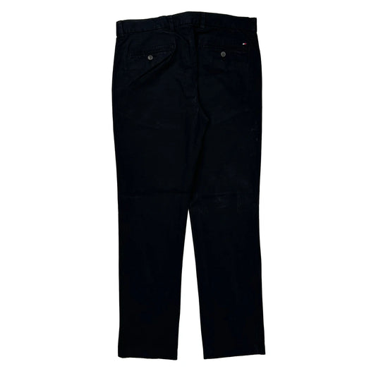 Tommy Hilfiger Chinos - 32W 32L Black Cotton
