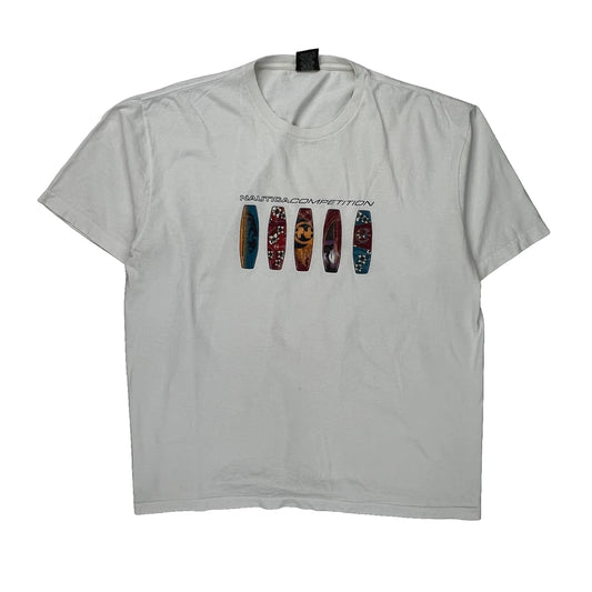 Nautica Graphic T-Shirt - XL White Cotton