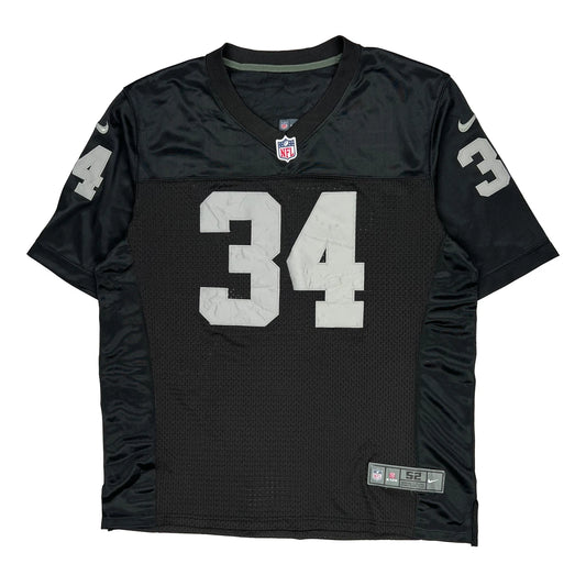 Las Vegas Raiders Nike Nfl Jersey - 2XL Black Polyester