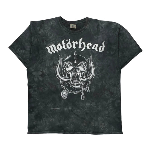 Motörhead Liquid Blue Band T-Shirt - XL Grey Cotton