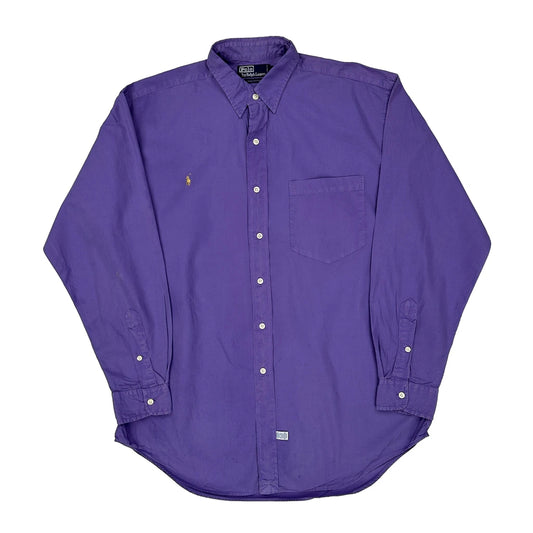 Polo By Ralph Lauren Shirt - Medium Purple Cotton