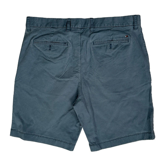 Tommy Hilfiger Chino Shorts - 36W 9L Blue Cotton