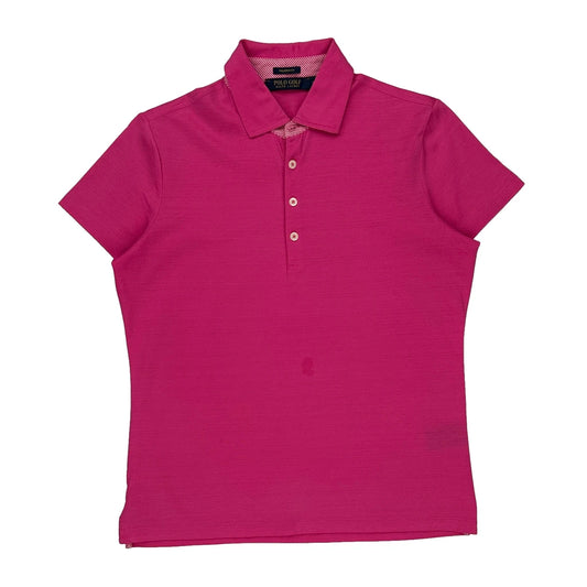 Ralph Lauren Polo Shirt - Medium Pink Cotton