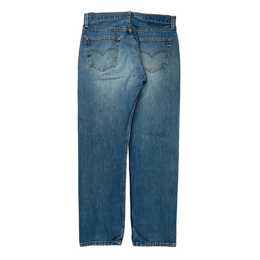 501 Levis Jeans - 30W 27L Blue Denim