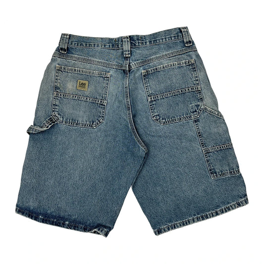 Lee Carpenter Shorts - 29W 10L Blue Denim