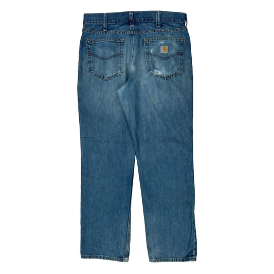 Carhartt Jeans - 34W 32L Blue Cotton Blend