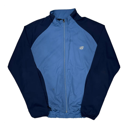 New Balance Windbreaker - Small Blue Polyester