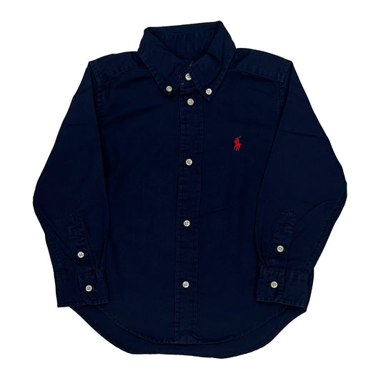 Age 2 Ralph Lauren Shirt - XS Navy Cotton