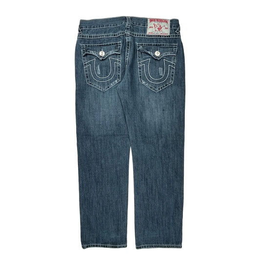 True Religion Jeans - 37W 30L Blue Cotton