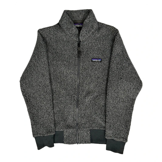 None Patagonia Fleece Jacket - Small Grey Polyester