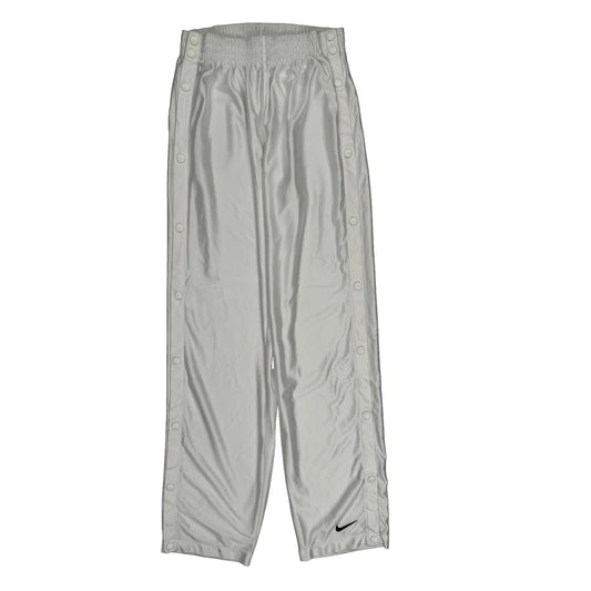 Nike Tear Away Snap Buttons Tracksuit - Small White Polyester