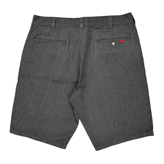 Supreme Chino Shorts - 34W 11L Gray Cotton