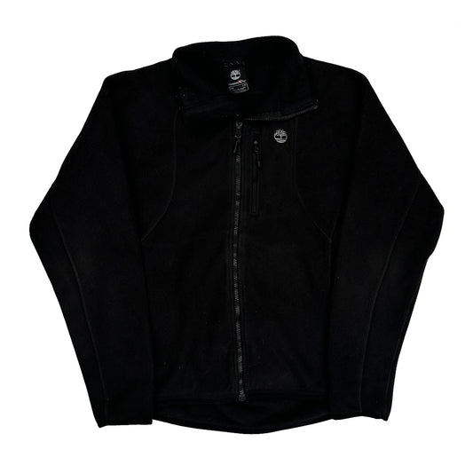 Timberland Slim Fit Fleece Jacket - Large Black Polyester