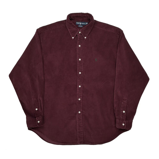 Ralph Lauren Shirt - XL Burgundy Cotton