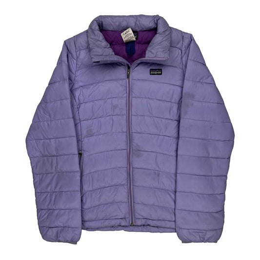Age 10-12 Patagonia Puffer - Large Purple Polyester
