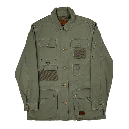 Ralph Lauren Cargo Jacket - Medium Green Cotton