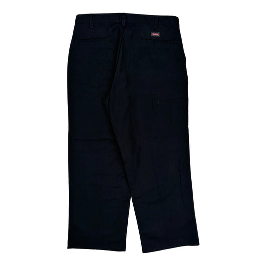 Vintage Dickies Cargo Trousers - 36W 30L Black Cotton
