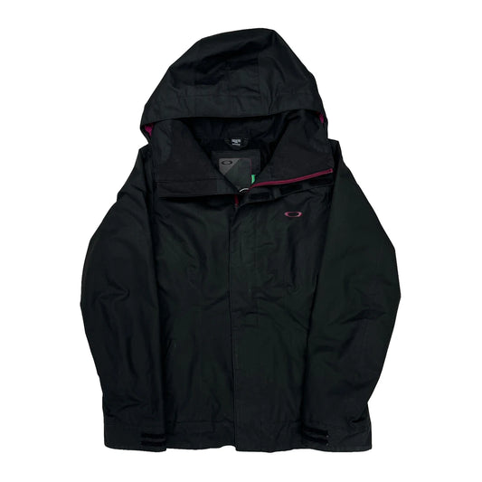 Oakley Waterproof Jacket - Small Black Polyester