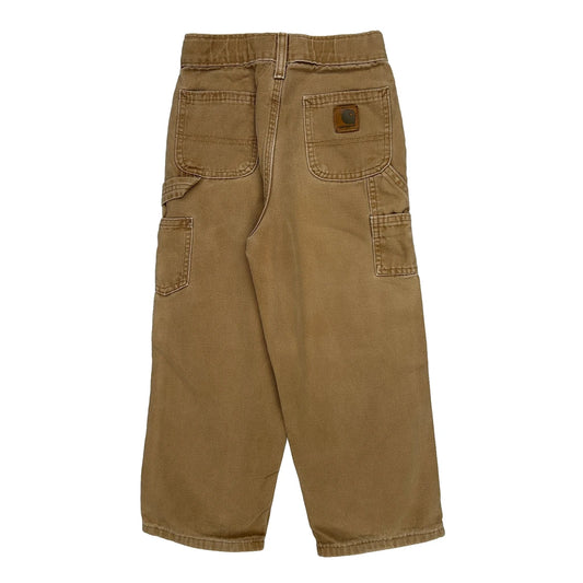 Age 6 Carhartt Carpenter Trousers - X-Smallw 20L Brown Cotton