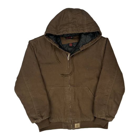 Vintage Wolverine Workwear Jacket - Small Brown Cotton