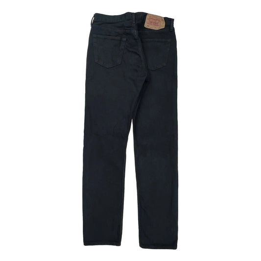 Levis 501 Jeans - 32W 29L Black Cotton