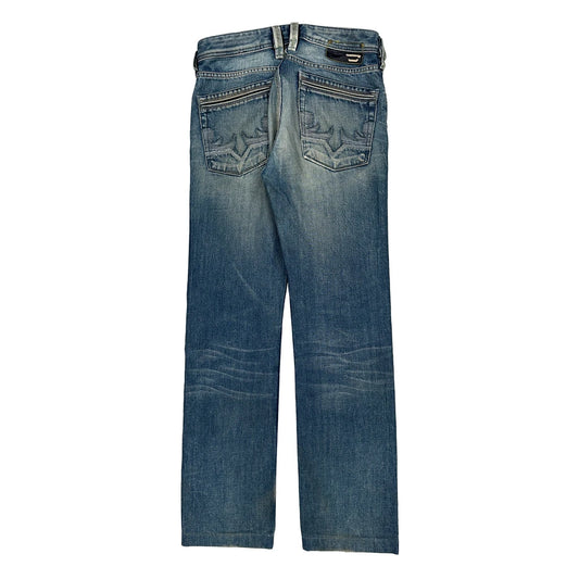 Diesel Jeans - 30W 31L Blue Cotton Blend