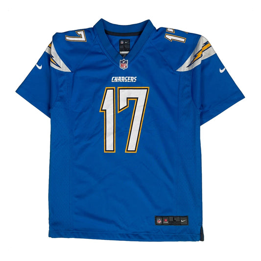 Chargers Nike Nfl Football Jersey - Large Blue Polyester