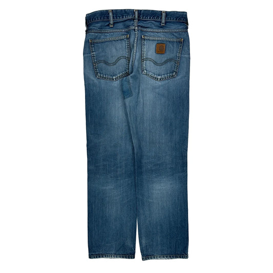 Carhartt Jeans - 32W 33L Blue Cotton