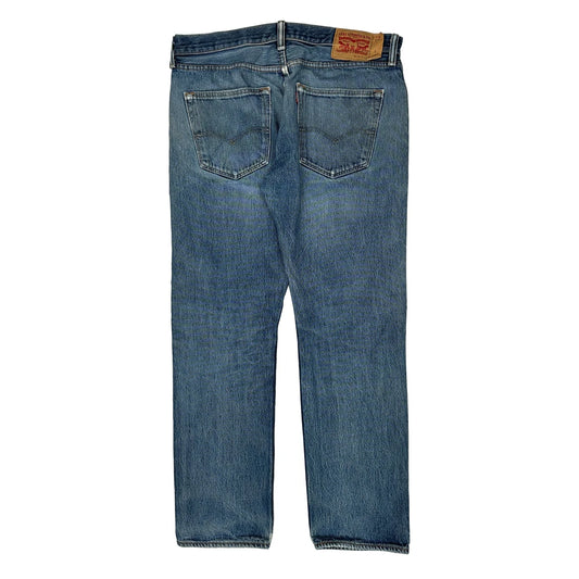 Levis Jeans - 35W 32L Blue Cotton
