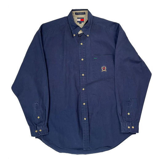 Tommy Hilfiger Shirt - Medium Blue Cotton
