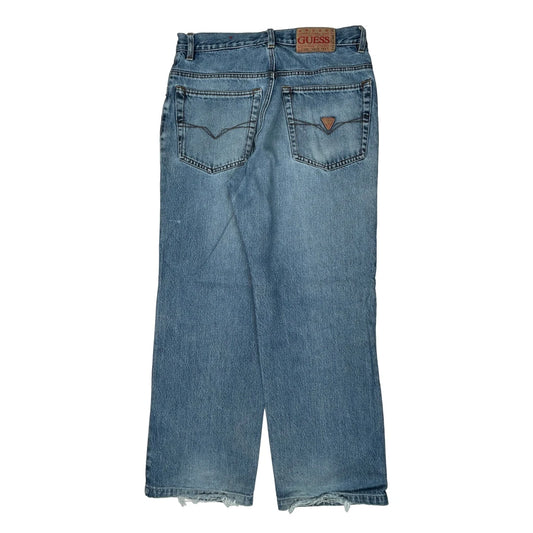 Guess Jeans - 30W 29L Blue Cotton