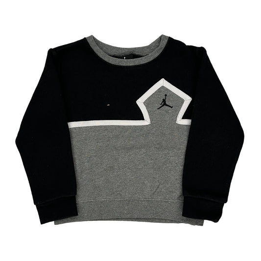Age 2-3 Jordan Long Sleeve T-Shirt - XS Black Cotton