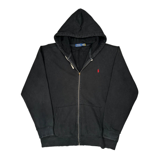 Polo By Ralph Lauren Tall Hoodie - XL Black Cotton