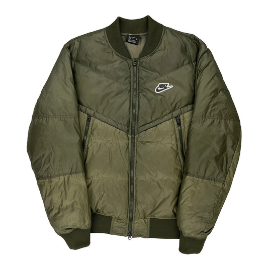 Nike Puffer - Large Khaki Polyester