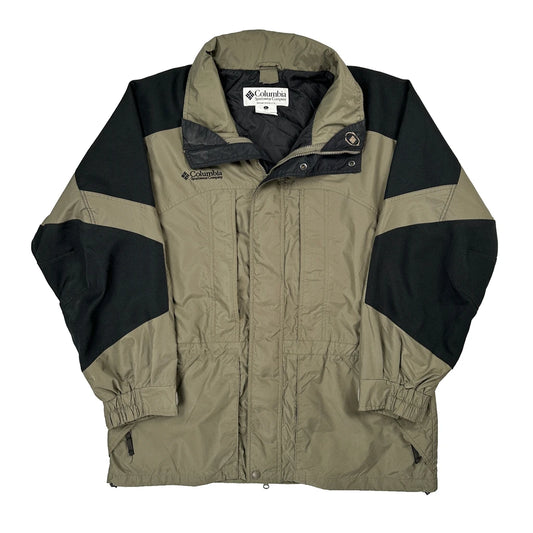 Columbia Jacket - Large Khaki Polyester