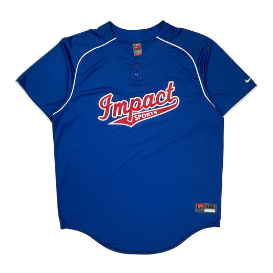 Impact Sports Nike Jersey - 2XL Blue Polyester