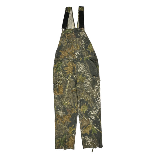 Mossy Oak Camo Dungarees - Medium Camo Cotton Blend