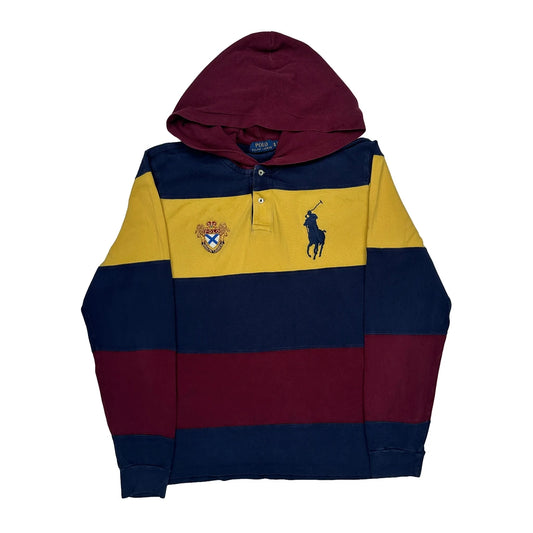 Big Pony Polo By Ralph Lauren Striped Hoodie - XL Multicoloured Cotton