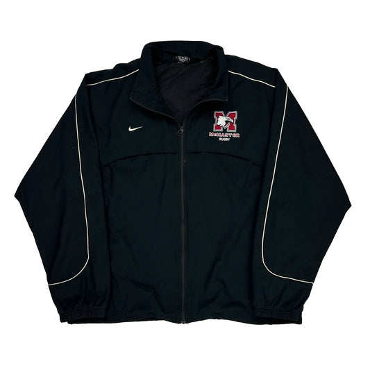 Mcmaster Rugby Nike Track Jacket - XL Black Polyester