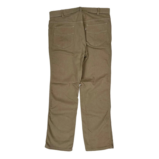 Levis Trousers - 34W 30L Beige Cotton Blend