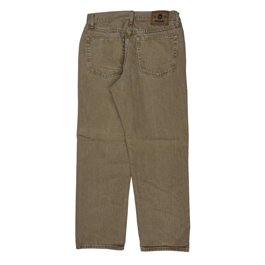 Wrangler Jeans - 30W 30L Brown Cotton