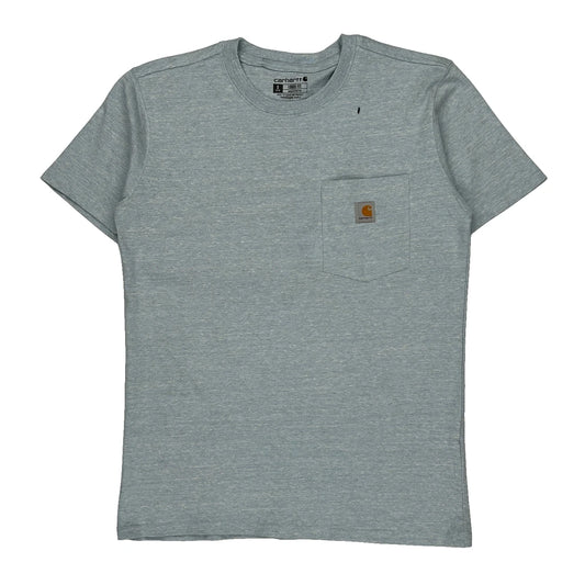 Carhartt T-Shirt - Small Grey Cotton