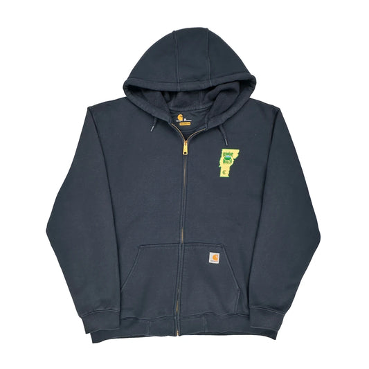 Vermont Mulch Carhartt Hoodie - XL Navy Cotton