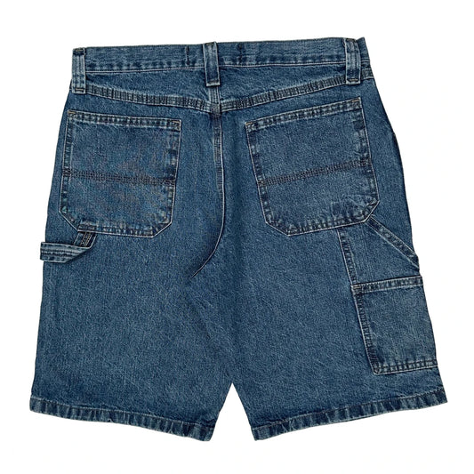 Wrangler Denim Shorts - 32W 11L Blue Denim
