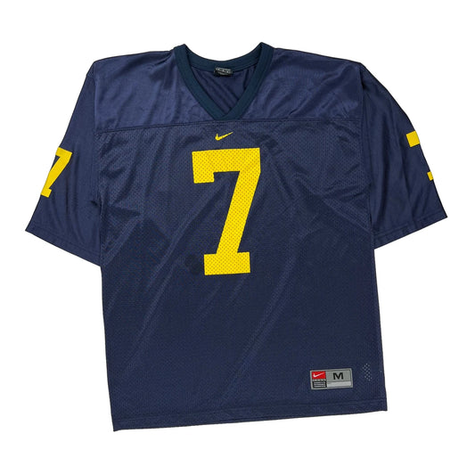 Nike Football Jersey - Medium Navy Polyester