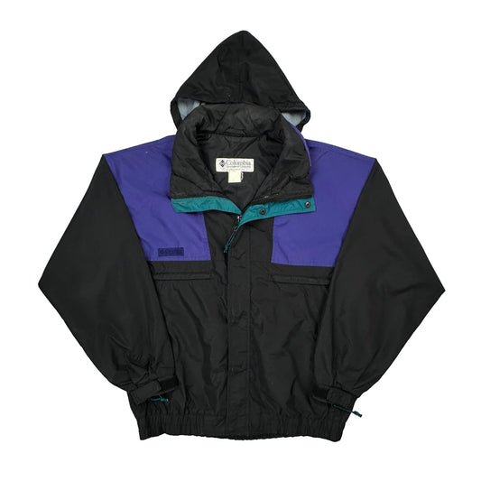 Columbia Jacket - Large Black Nylon