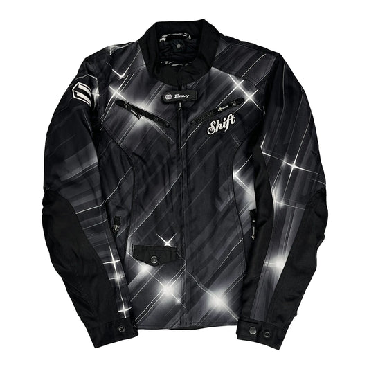Vintage Shift Jacket - Small Black Polyester