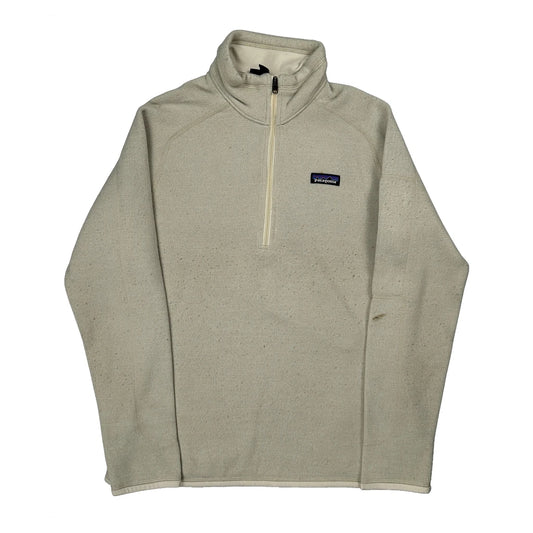 Patagonia Fleece - Large Cream Polyester