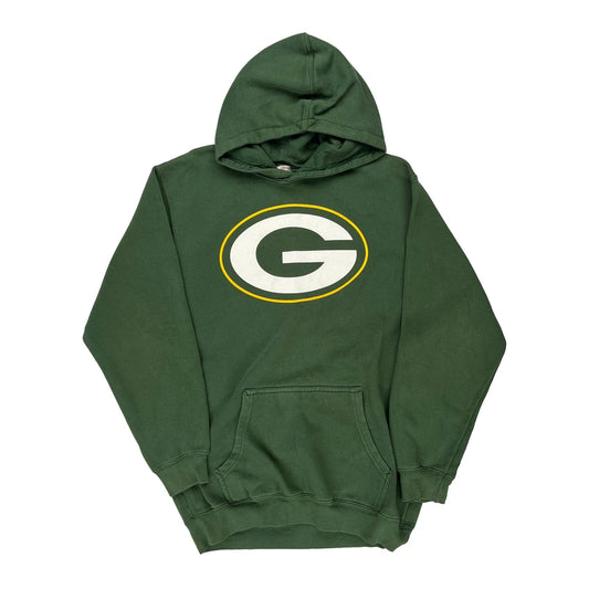 Green Bay Packers N.F.L. Team Apparel Hoodie - Large Green Cotton